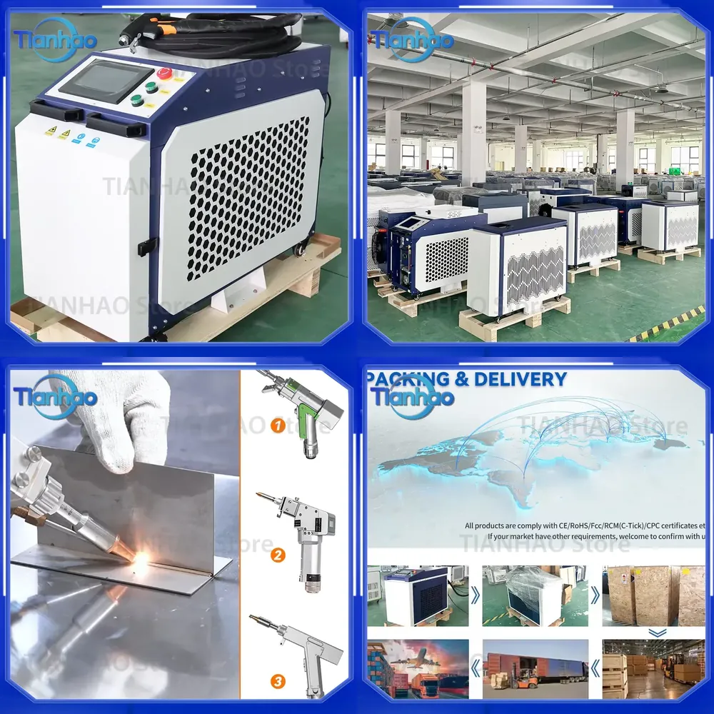 Industrial Laser Welding Tool - Лазерный сварочный аппарат 4-в-1 (3-в-1) 1500