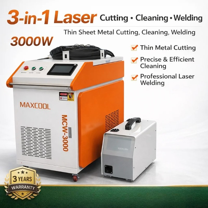 Industrial Laser Welding Tool - Сварочный аппарат 3-в-1: лазерная установка для