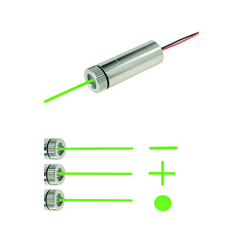Industrial Laser Line Generator - Лазерный модуль 520 нм 5 мВт