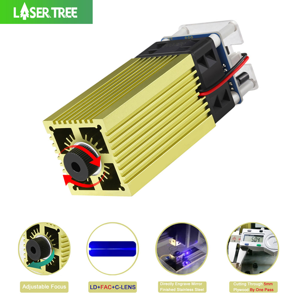 Industrial Laser Blasting - LASER TREE 4W 5W Лазерный модуль