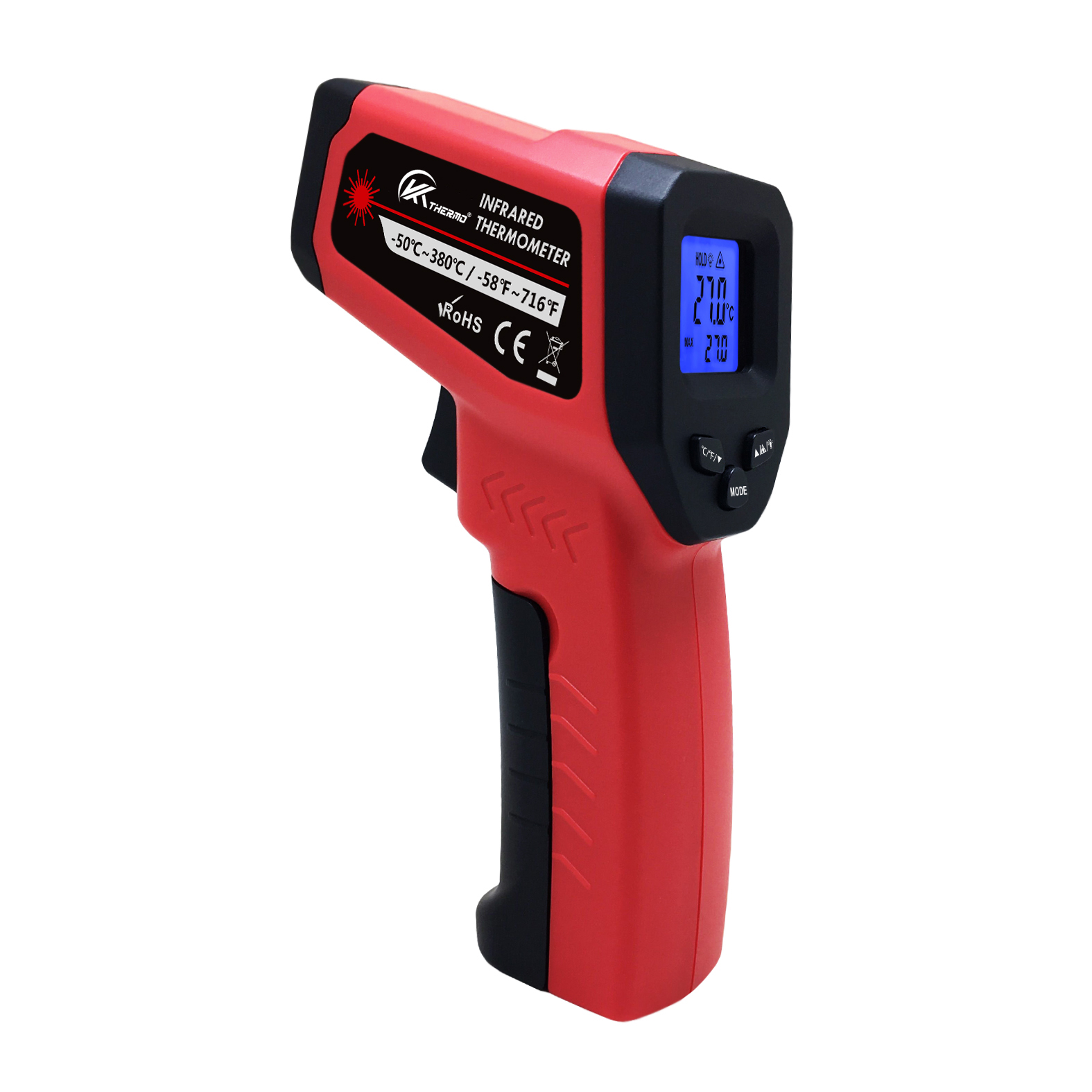Industrial Laser Level - Промышленный электронный термометр с ЖК-дисплеем, Бесконтактный