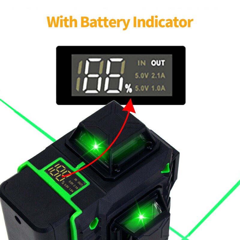 Лазерный уровень FEIDSIDE 16/1 – обзор и цена Industrial Laser Level