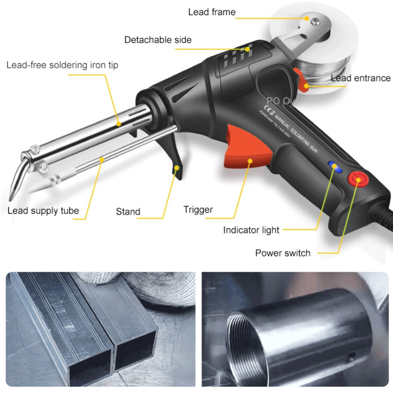 Набор паяльных пистолетов пром – обзор и цена Industrial Laser Welding Tool