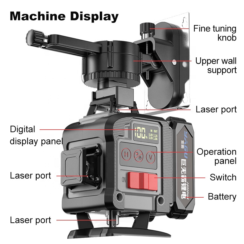 Промышленный высокоточный зеле – обзор и цена Industrial Laser Level