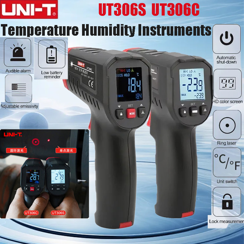 UNI-T UT306S UT306C цифровой т – обзор и цена Industrial Laser Level