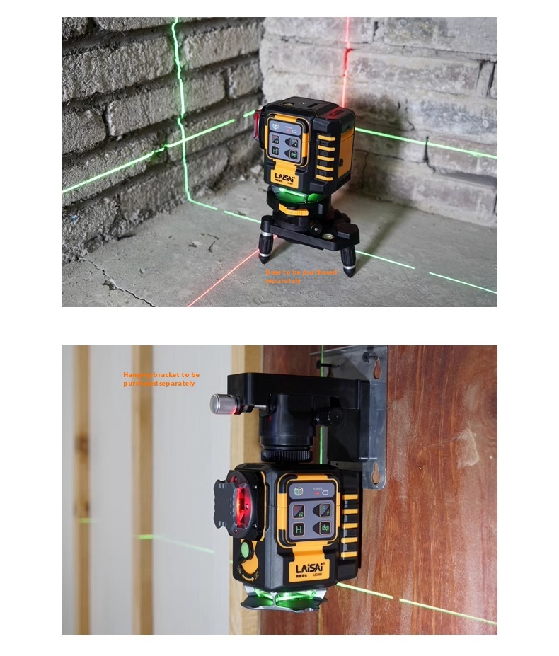 LAISAI промышленный 8/12 линей – обзор и цена Industrial Laser Level
