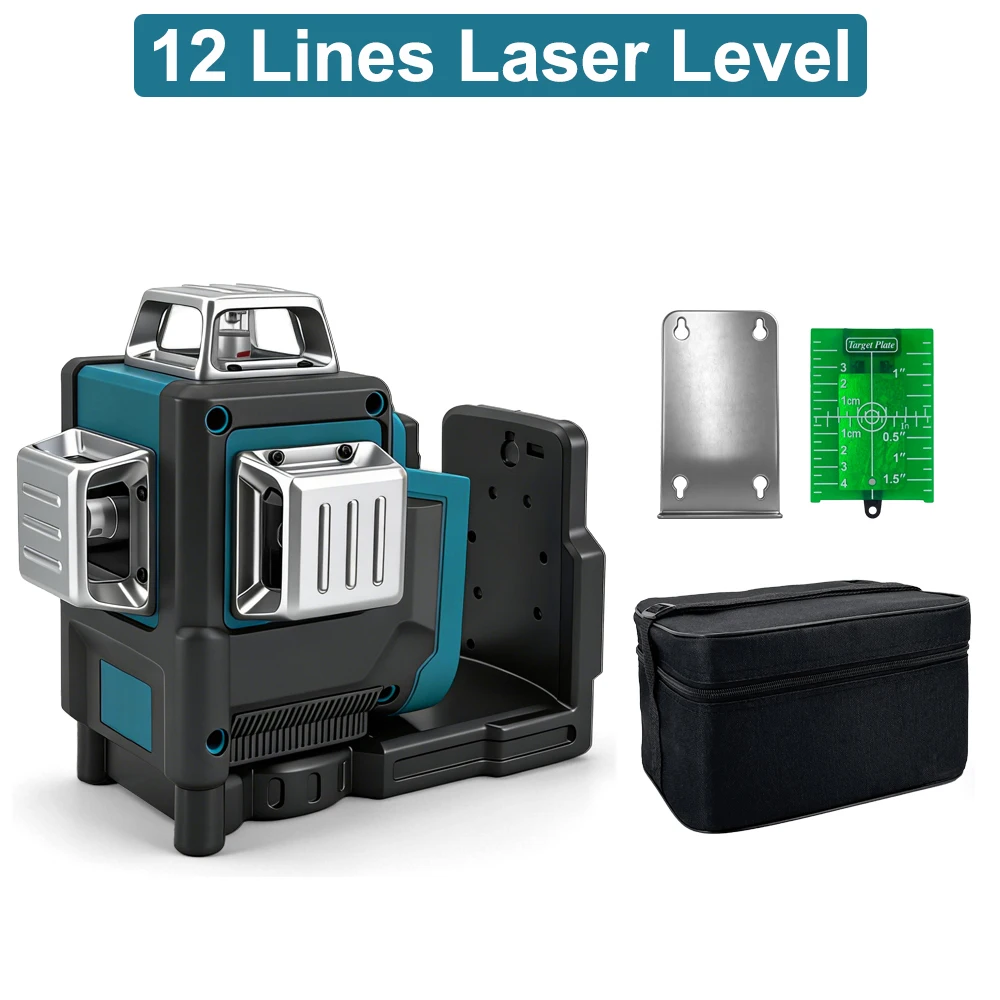 Лазерный уровень с 12 зелеными – обзор и цена Industrial Laser Level