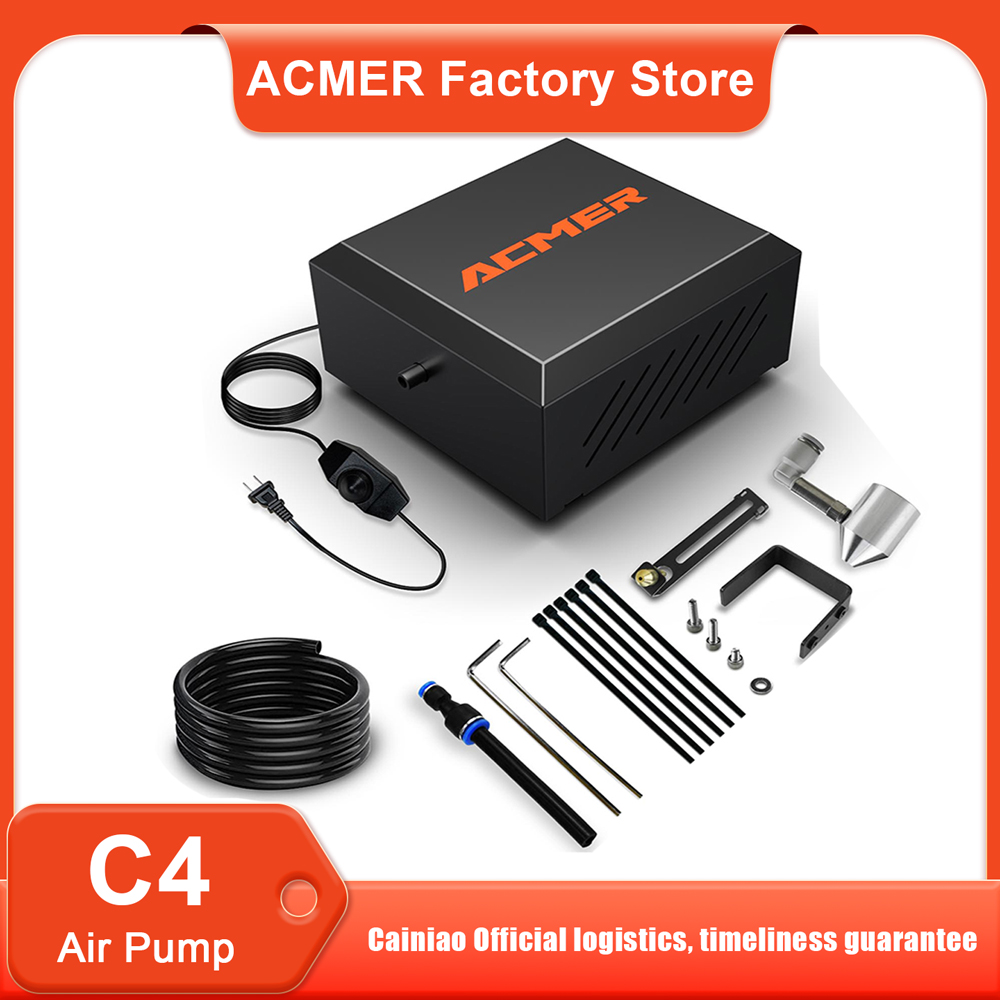 Лазерный воздушный насос ACMER – обзор и цена Air Assist Pump Laser