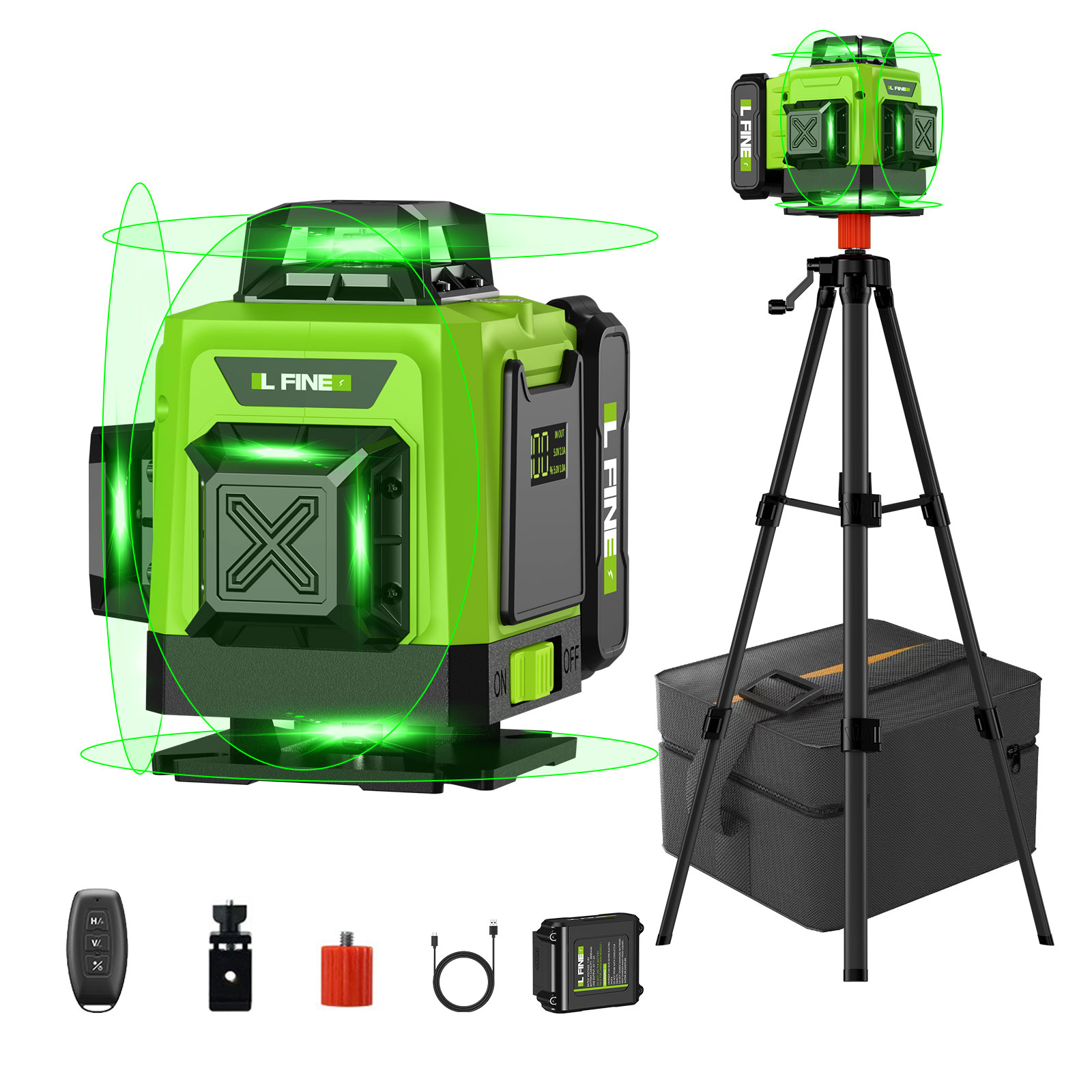 Лазерный уровень самовыравнива – обзор и цена Industrial Laser Level