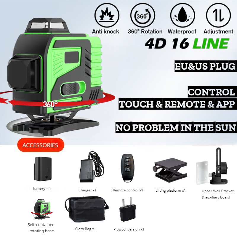 Лазерный нивелир-триножник 16  – обзор и цена Industrial Laser Level